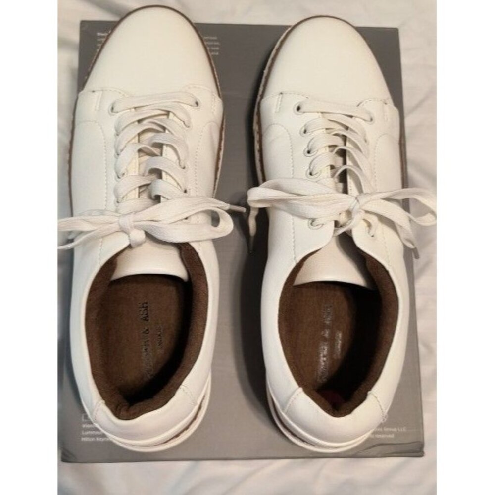 Porter & Ash UCLA White Sneakers Size 10M